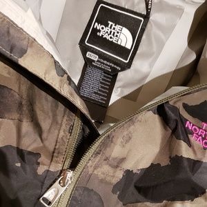 Northface Camo Rain Jacket